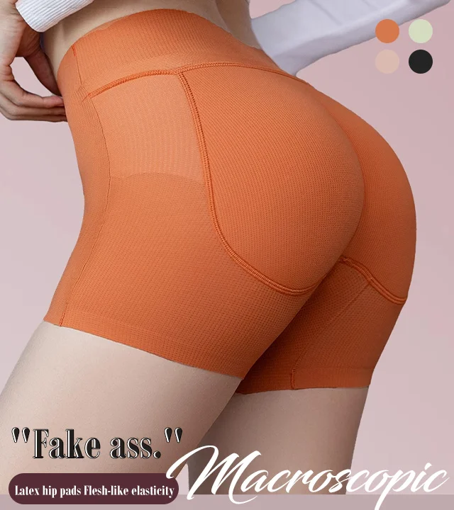 🔥[Cadeau pour les femmes]🔥 2024 Nouveau boxer en latex pour femmes avec faux fesses