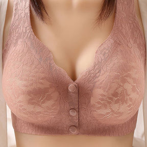 💗Soutien-gorge à boutons en dentelle pour femmes