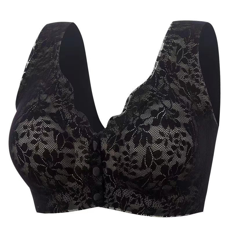 💗Soutien-gorge à boutons en dentelle pour femmes